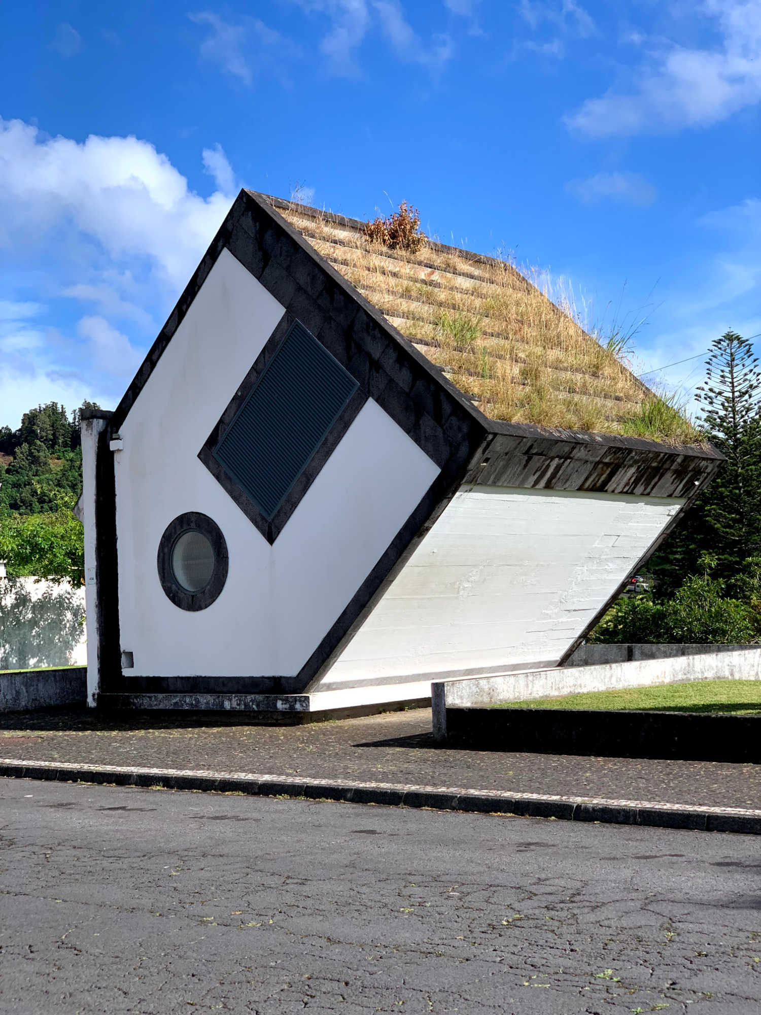 Upside down house, Furnas, Sao Miguel