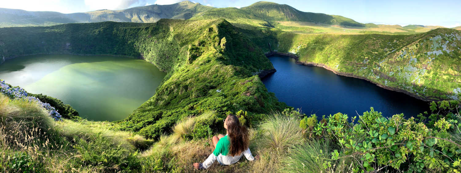 Miradouro Lagoa Negra e Lagoa Comprida, Ilha das Flores